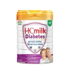 Sữa Bột Hỗ Trợ Đường Huyết HC Milk Diabetes - Dinh Dưỡng Cho Người Tiểu Đường, Tăng Cường Sức Khỏe Tim Mạch 900g