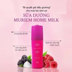 Sữa Dưỡng Tóc Number Three Muriem Home Milk - Giúp Tóc Mềm Mượt, Cấp Ẩm Và Phục Hồi Tóc Hư Tổn 120ml
