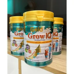 Sữa Goldlac Grow IQ 900g - Bổ sung Canxi, Vitamin D và DHA cho trẻ 1-18 tuổi phát triển chiều cao và trí não toàn diện