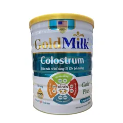 Sữa Goldmilk Colostrum Gain Plus 900g - Hỗ trợ bé 1 tuổi tăng cân tự nhiên, bổ sung dinh dưỡng, vitamin và khoáng chất, dễ uống