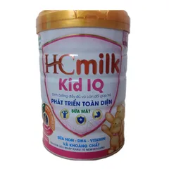 Sữa mát HC Milk Kid IQ - Sữa bột dinh dưỡng cho trẻ từ 6-36 tháng phát triển trí tuệ và thể chất - Hương vị vani thơm ngon