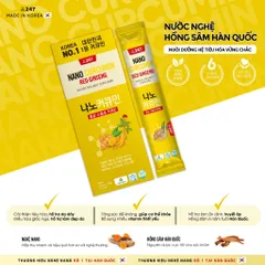 Thạch Nghệ Đông Trùng Hạ Thảo Parea Nano Curcumin Cordyceps - Hỗ Trợ Tiêu Hóa, Sáng Da, Cho Trẻ Em và Người Lớn - Hộp 7 Gói Thơm Ngon