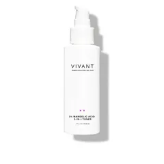 Toner Nước Hoa Hồng Vivant Skin Care 3% Mandelic Acid 3-In-1 (115ml) - Cân Bằng Độ pH, Kiểm Soát Dầu Nhờn, Làm Dịu Da