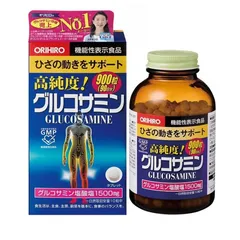 Viên nén Glucosamine Orihiro 1500mg hỗ trợ xương khớp (900 viên) - Thực phẩm chức năng Nhật Bản giảm đau khớp, tái tạo sụn hiệu quả.