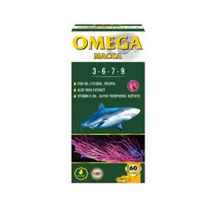 Viên Uống Dầu Cá Omega Macca 3-6-7-9 - Hỗ Trợ Bảo Vệ Mắt, Tim Mạch, Tăng Cường Thị Lực, Giảm Cholesterol - Hộp 60 Viên