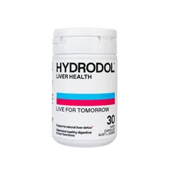 Viên uống bổ gan Hydrodol Liver Health - Hỗ trợ thải độc và cải thiện chức năng gan với kế sữa và trà xanh, 30 viên.