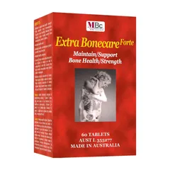 Viên uống bổ sung canxi Extra Bonecare Forte - Hỗ trợ xương khớp chắc khỏe, vitamin và khoáng chất thiết yếu cho mọi lứa tuổi