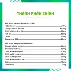 Viên uống hoạt huyết an thần Gia Phát - Hỗ trợ giấc ngủ ngon, giảm lo âu, tăng tuần hoàn máu não - 60 viên giúp thư giãn tinh thần
