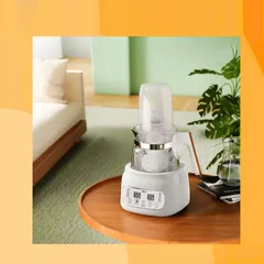 Bình Đun Nước Pha Sữa Khử Khuẩn SEKA SK2830T 1.3L - Thủy Tinh Chịu Nhiệt, 800W, Tiện Lợi cho Mẹ và Bé