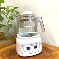 Bình Đun Nước Pha Sữa Khử Khuẩn SEKA SK2830T 1.3L - Thủy Tinh Chịu Nhiệt, 800W, Tiện Lợi cho Mẹ và Bé