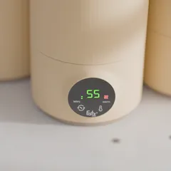 Bình Hâm Nước Khuấy Sữa Di Động Fatzbaby Mini Smart 5 FB3802WN - Thiết Kế 2 Trong 1, Nhiệt Độ 55°C, Pin 6000 mAh, Dễ Dàng Vệ Sinh