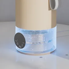 Bình Hâm Nước Khuấy Sữa Di Động Fatzbaby Mini Smart 5 FB3802WN - Thiết Kế 2 Trong 1, Nhiệt Độ 55°C, Pin 6000 mAh, Dễ Dàng Vệ Sinh
