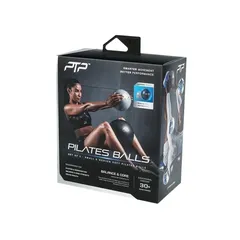 Bộ 2 Bóng Tập PTP Pilates Balls Combo - Dụng Cụ Tập Thể Dục Giúp Săn Chắc Cơ Tay, Chân, Bụng, Cải Thiện Độ Dẻo Dai