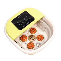 Bồn Ngâm Chân Massage Seka SK195 Gấp Gọn Điều Khiển Từ Xa - 16 Con Lăn Massage Huyệt Chân, Màn Hình Cảm Ứng Sang Trọng
