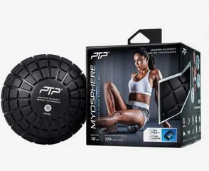 Bóng cao su massage PTP Myosphere BLK - Dụng cụ thể thao phục hồi cơ và khớp, tăng cường lưu thông máu hoàn hảo