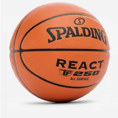 Bóng rổ Spalding React TF-250 All Surface - Bóng Chơi Trong Nhà & Ngoài Trời, Độ Nảy Chuẩn, Phù Hợp Với Cầu Thủ Mọi Lứa Tuổi