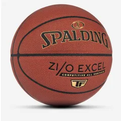 Bóng rổ Spalding Zi/O Excel TF - Bóng Ném Trong Nhà và Ngoài Trời Chất Lượng Cao, Độ Nảy Ổn Định, Cảm Giác Tốt