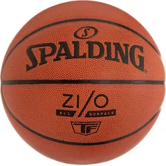 Bóng rổ Spalding Zi/O TF - Bóng Chơi Trong Nhà Ngoài Trời, Độ Nảy Tốt, Vỏ Composite Dễ Kiểm Soát, Kích Thước 6 & 7