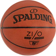 Bóng rổ Spalding Zi/O TF - Bóng Chơi Trong Nhà Ngoài Trời, Độ Nảy Tốt, Vỏ Composite Dễ Kiểm Soát, Kích Thước 6 & 7