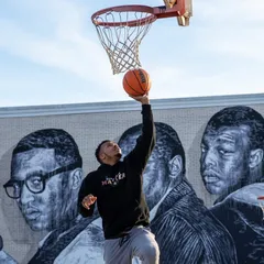 Bóng rổ Wilson NBA Authentic Series Outdoor - Chất liệu bền, Chơi ngoài trời, Kích thước đa dạng, Độ bám tốt, Hàng chính hãng