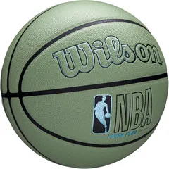 Bóng rổ Wilson NBA Forge Plus Eco - Bóng Chơi Trong Nhà & Ngoài Trời, Vật Liệu Tái Chế, Độ Bám Cao, Size 7