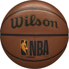 Bóng rổ Wilson NBA Forge Plus Indoor/Outdoor - Bền, độ bám tốt, phù hợp chơi trong nhà và ngoài trời, dành cho người yêu thể thao