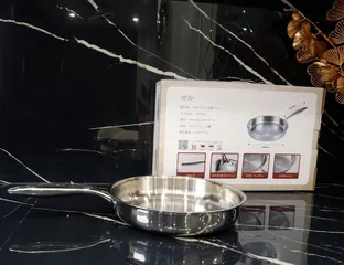 Chảo Inox Chống Dính Seka TriMax SK6040 - 28cm Đáy 3 Lớp, Tay Cầm Chống Nóng, Dùng Được Trên Mọi Loại Bếp