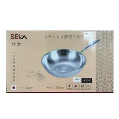 Chảo Seka TriMax SK6050 3 Lớp Inox Chống Dính 28cm - Dùng Trên Mọi Loại Bếp, Tay Cầm Chống Nóng - Tiết Kiệm Nhiên Liệu, Thời Gian Nấu Nướng