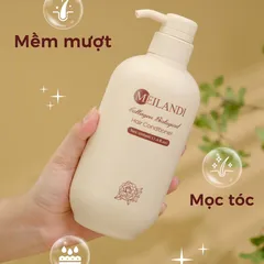 Dầu Xả Sinh Học Chiết Xuất Hoa Trà Meilandi 500ml - Phục Hồi Tóc Hư Tổn, Giúp Tóc Mềm Mượt, Dễ Dàng Vào Nếp