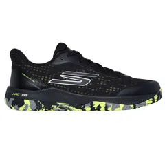 Giày Pickleball Nữ Skechers Viper Court Pro Đen - Thể Thao, Giày Tennis Siêu Nhẹ, Đế Goodyear, Thiết Kế Thoáng Khí