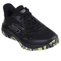 Giày Pickleball Nữ Skechers Viper Court Pro Đen - Thể Thao, Giày Tennis Siêu Nhẹ, Đế Goodyear, Thiết Kế Thoáng Khí