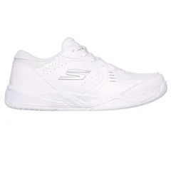 Giày Pickleball Nữ Skechers Viper Court Smash Trắng - Giày Tennis Thể Thao Mềm, Nhẹ, Thoáng Khí, Đệm êm ái, Thoải Mái