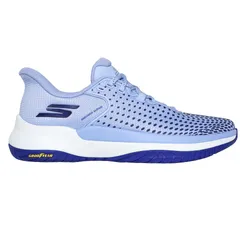Giày Pickleball Nữ Skechers Viper Court Elite Xanh Nhạt - Giày Tennis Slip-On Thiết Kế Thoải Mái với Công Nghệ Arch Fit
