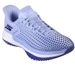 Giày Pickleball Nữ Skechers Viper Court Elite Xanh Nhạt - Giày Tennis Slip-On Thiết Kế Thoải Mái với Công Nghệ Arch Fit