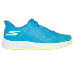 Giày Pickleball Skechers Viper Court Reload Blue/Lime - Giày Tennis Thể Thao Nam, Hỗ Trợ Giảm Chấn Thương, Thiết Kế Hiện Đại