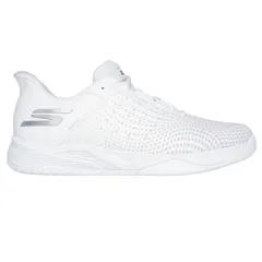 Giày Pickleball Skechers Viper Court Reload White - Giày Thể Thao Tennis Nam Thoáng Khí, Đế Chống Trượt, Thoải Mái Cho Người Chơi Thể Thao
