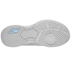 Giày Pickleball Nữ Skechers Viper Court Smash Gray Blue - Giày Tennis Thể Thao Chất Lượng Cao, Thiết Kế Độc Đáo, Thoải Mái