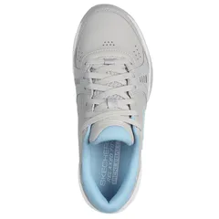 Giày Pickleball Nữ Skechers Viper Court Smash Gray Blue - Giày Tennis Thể Thao Chất Lượng Cao, Thiết Kế Độc Đáo, Thoải Mái