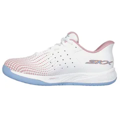 Giày Pickleball Nữ Skechers Viper Court Reload Xanh Nhạt - Giày Tennis Thể Thao Đế Cao Su Chống Trượt, Thiết Kế Thời Trang