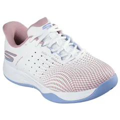 Giày Pickleball Nữ Skechers Viper Court Reload Xanh Nhạt - Giày Tennis Thể Thao Đế Cao Su Chống Trượt, Thiết Kế Thời Trang