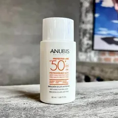 Nhũ Tương Chống Nắng Anubis Protective Line SPF 50+ - Bảo Vệ Da Chống UVA & UVB, Dưỡng Ẩm Có Vitamin C, E, F Cho Da Khỏe Mạnh