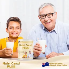 Sữa Dinh Dưỡng Nutri Canxi Plus - Hỗ Trợ Xương Khớp Cho Trẻ Em Và Người Lớn, Tăng Chiều Cao Và Củng Cố Sức Kháng