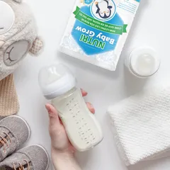 Sữa non Nutri Baby Grow 400g - Dinh dưỡng cho bé 6-36 tháng tuổi, hỗ trợ ăn ngon, hấp thu tốt và phát triển toàn diện