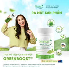 Trà Diệp Lục Thảo Mộc GreenBoost - Hỗ Trợ Bổ Sung Chất Xơ, Giữ Dáng, Thức Uống Dinh Dưỡng Lành Mạnh, Giàu Vitamin và Khoáng Chất