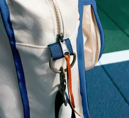Túi tote pickleball Tangerine Canvas Chất lượng cao, Thiết kế Thể thao Nhiều ngăn, Màu Xanh Pháp, Phù hợp với Người Thích Thể Thao