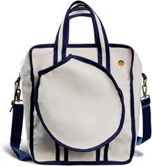 Túi Tote Pickleball Navy Tangerine - Canvas Dày Chắc Chắn, Thiết Kế Nhiều Ngăn, Chống Nước, Dành Cho Người Yêu Thích Thể Thao