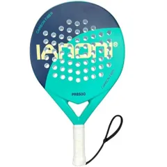 Vợt Padel IANONI PR8500 Light Blue - Vợt Carbon Graphite Chơi Thể Thao Dành Cho Người Mới Bắt Đầu, Trọng Lượng 370g