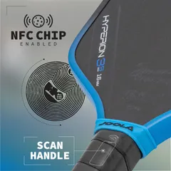 Vợt Pickleball JOOLA Simone Jardim Hyperion 3S 16mm - Hình dạng độc đáo, tối ưu sức mạnh và kiểm soát cho người chơi đẳng cấp