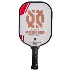 Vợt Pickleball Onix Evoke Premier - Trang bị chuyên nghiệp với công nghệ Atomic13, phản ứng bóng nhanh, thiết kế nhẹ và chính xác.