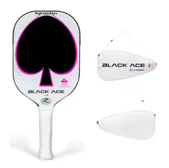 Vợt Pickleball ProKennex Black Ace LG - Carbon T700, Túi Đựng Vợt và Quấn Cán, Thoải Mái Chơi Tối Ưu, Độ Dày 11mm